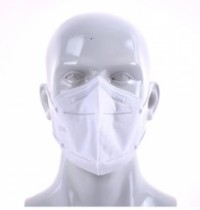 High Quality White Black Flat-Fold Disposable Non-Woven Fabric Breathable Face Mask